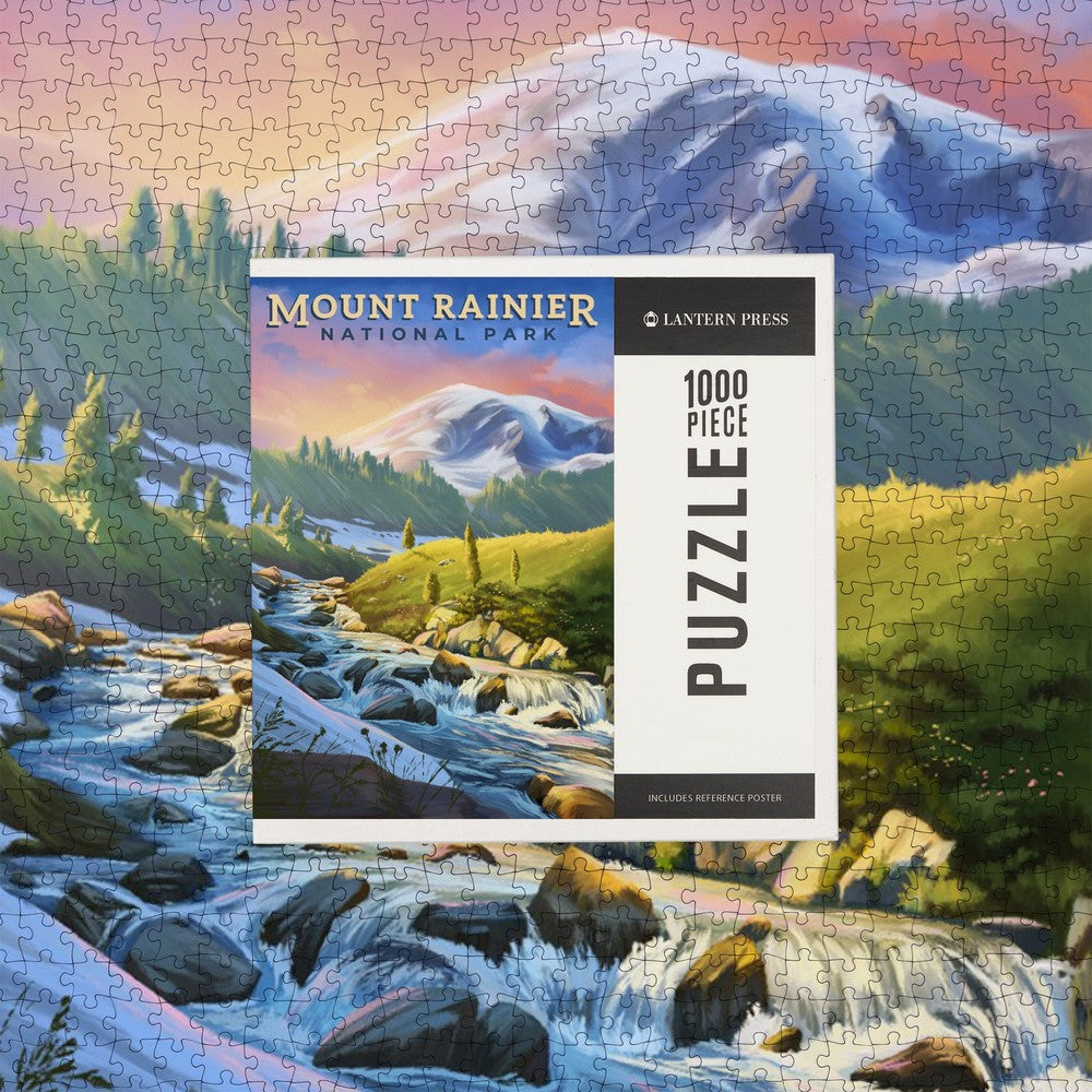 1000 Piece Puzzle Mount Rainier National
