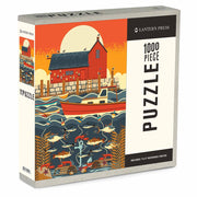 1000 Piece Puzzle Nautical Geometric