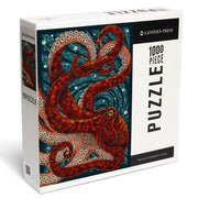 1000 Piece Puzzle Octopus Paper Mosaic