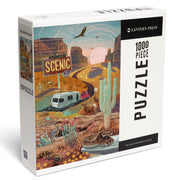 1000 Piece Puzzle Outlook Scenic Collage