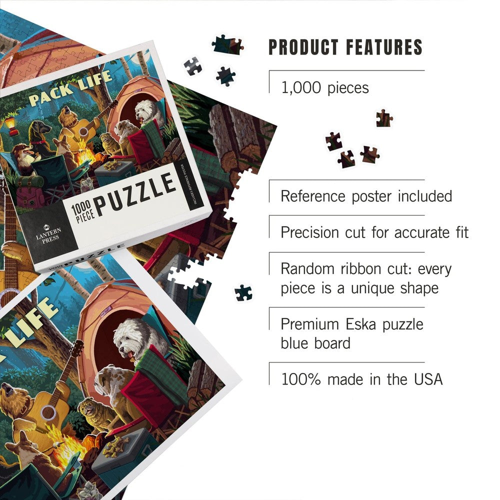1000 Piece Puzzle Painterly Pack Life Do