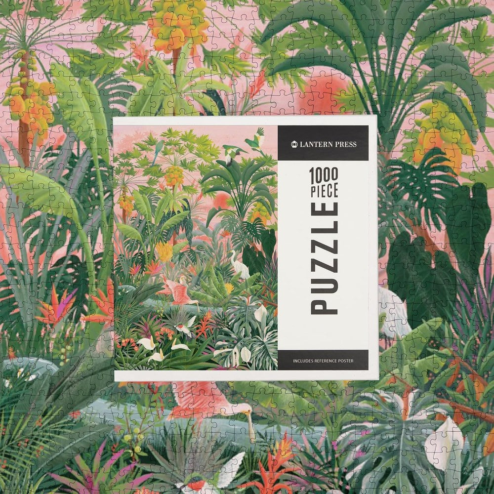 1000 Piece Puzzle Tropical Oasis