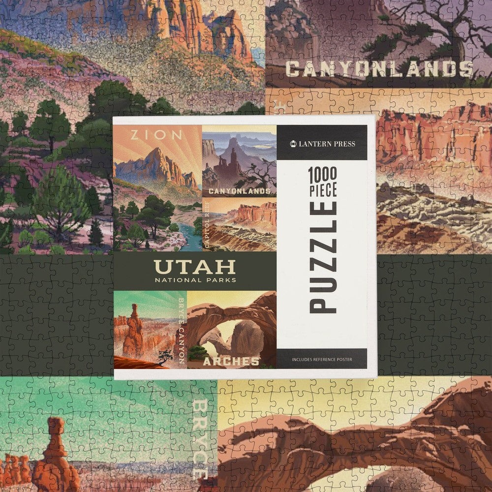 1000 Piece Puzzle Utahs National Parks C