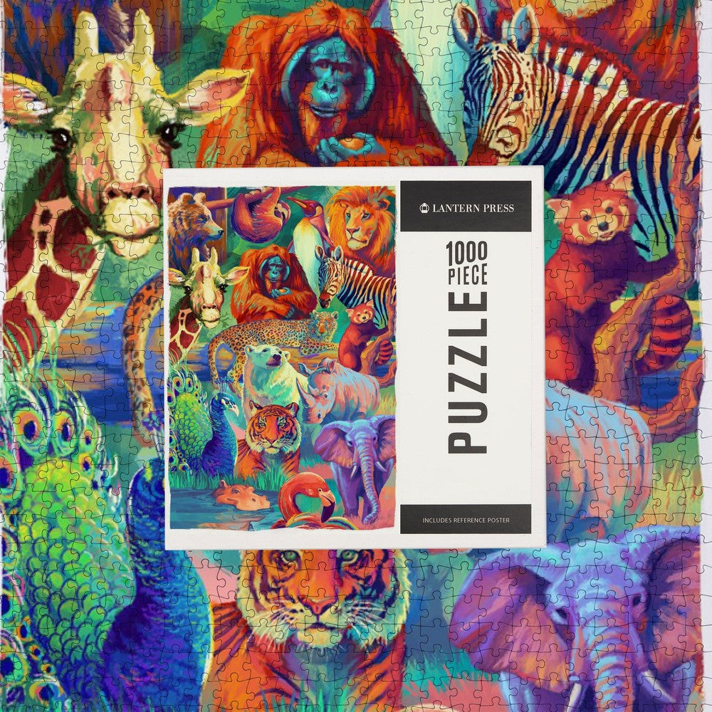 1000 Piece Puzzle Vivid Animal Series Co