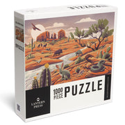 1000 Piece Puzzle Wildlife Utopia Desert
