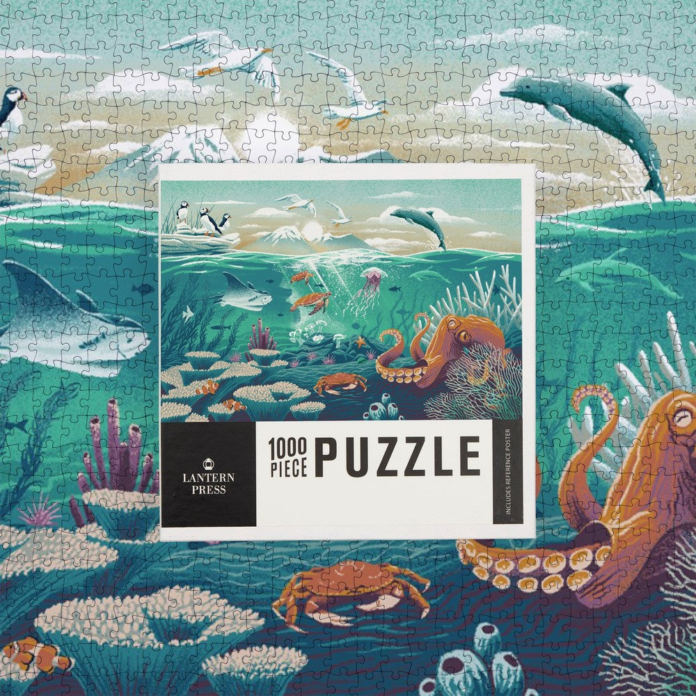 1000 Piece Puzzle Wildlife Utopia Seasca