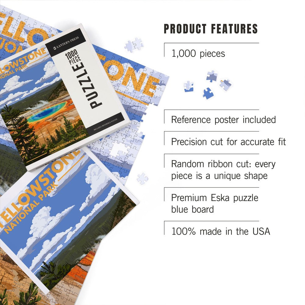 1000 Piece Puzzle Yellowstone National P