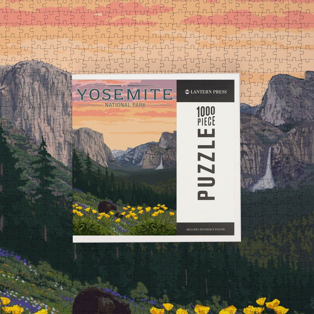 1000 Piece Puzzle Yosemite National Park