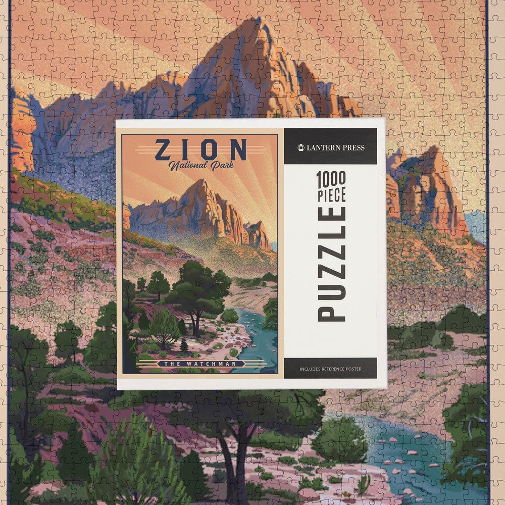 1000 Piece Puzzle Zion National Park Uta