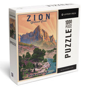 1000 Piece Puzzle Zion National Park Uta