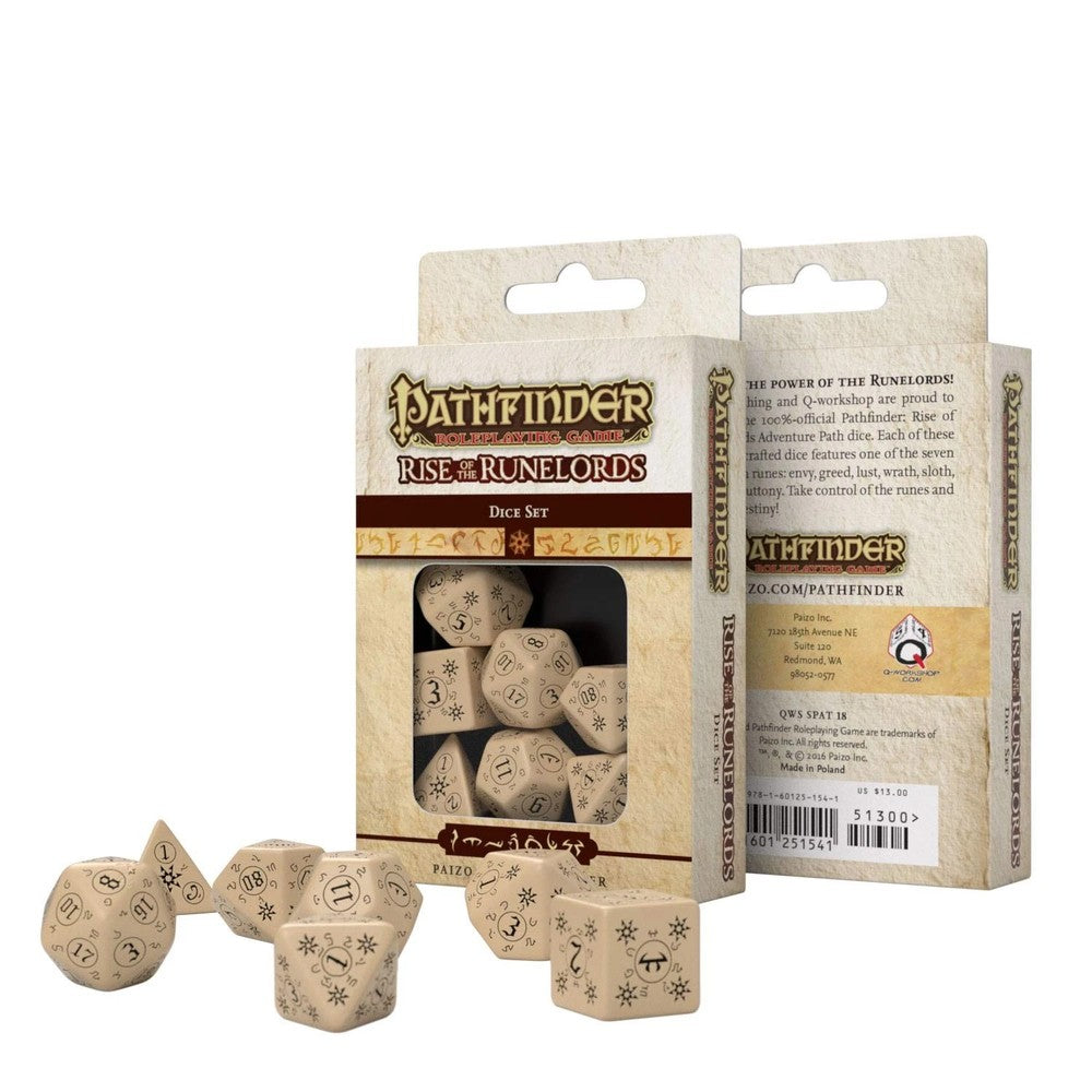 Pathfinder Rise of Runelords Dice Set