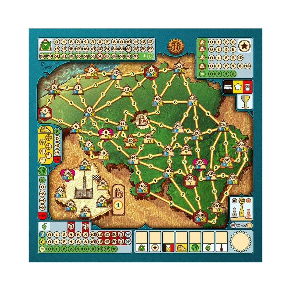 Belgian Beers Race Dice
