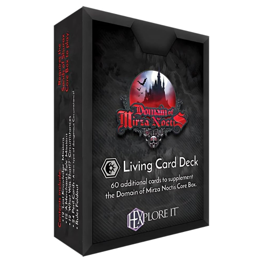 HEXplore It: The Domain of Mirza Noctis Living Card Deck