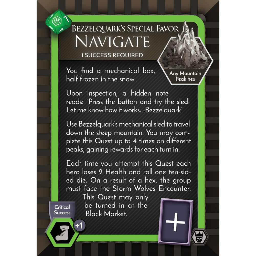 HEXplore It: Valley of Dead King Living Card Deck
