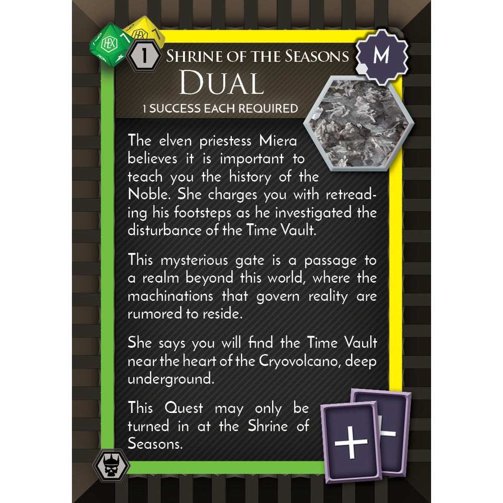 HEXplore It: Valley of Dead King Living Card Deck
