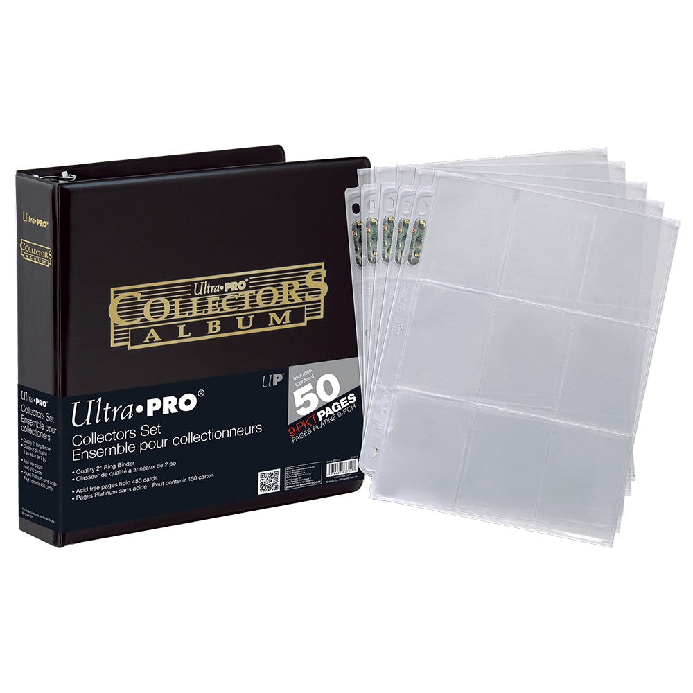 Ultra Pro: UP83712 2" Collectors Set with Platinum Pages