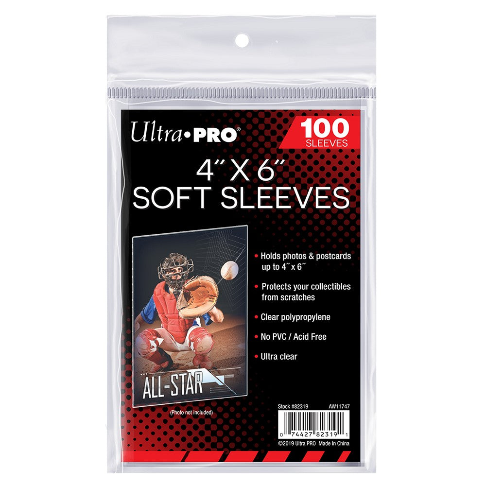 Ultra Pro: UP82319 4 x 6 Sleeves