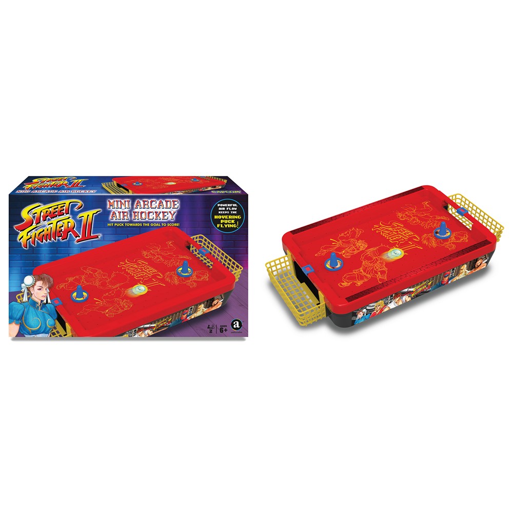 Street Fighter II: Street Fighter II Mini Arcade Air Hockey