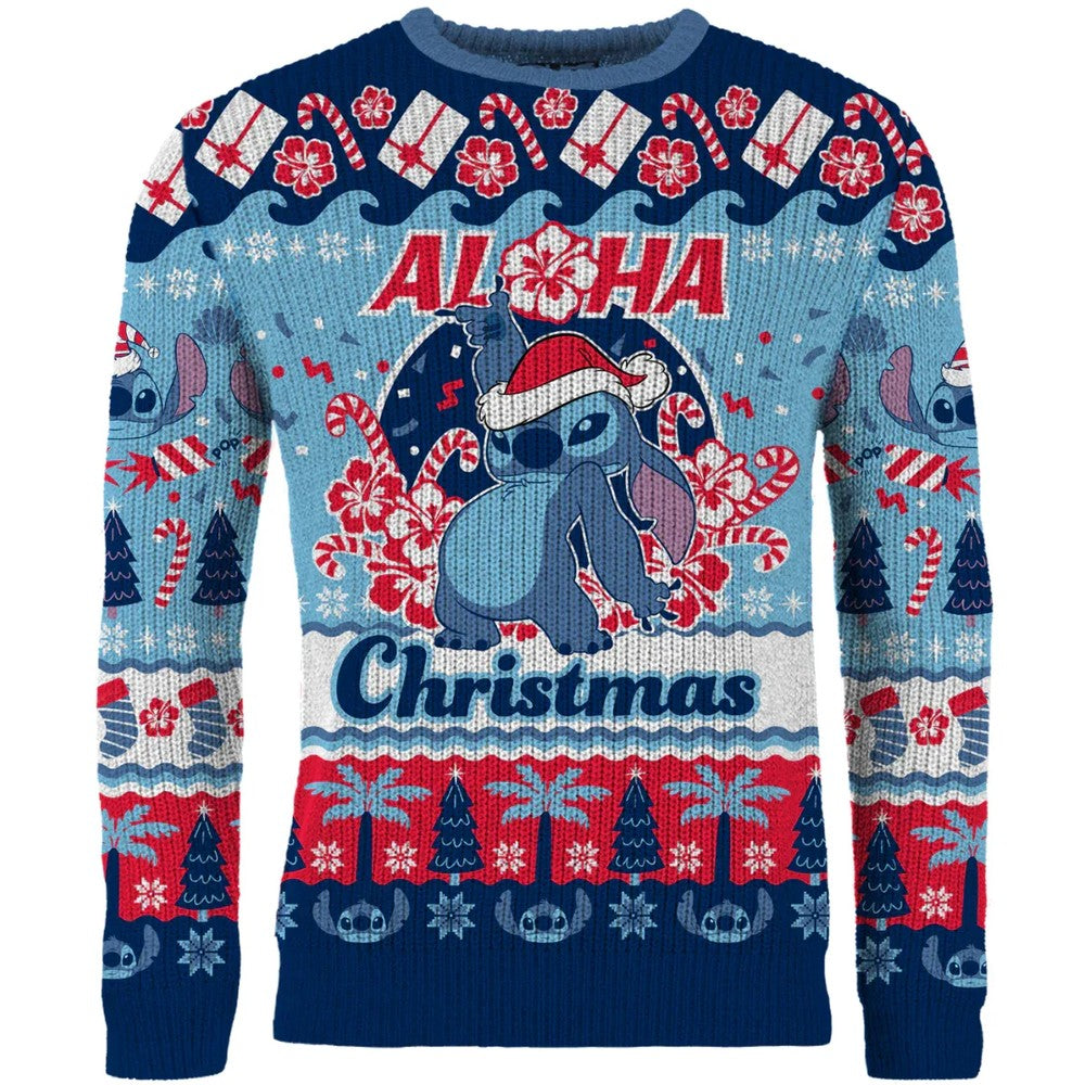 Lilo and Stitch: Christmas Jumper (Size S)
