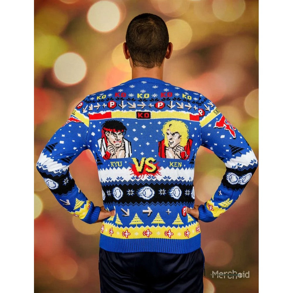 Street Fighter: Christmas Jumper (Size: S)