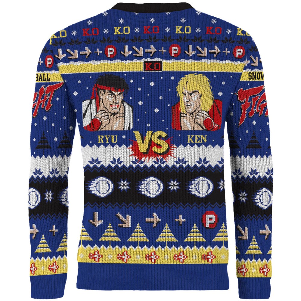 Street Fighter: Christmas Jumper (Size: XL)