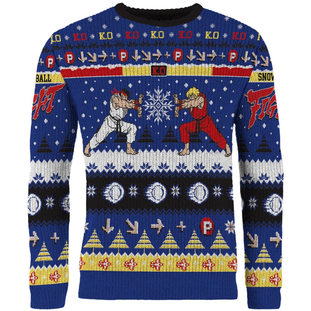 Street Fighter: Christmas Jumper (Size: XXXXL)