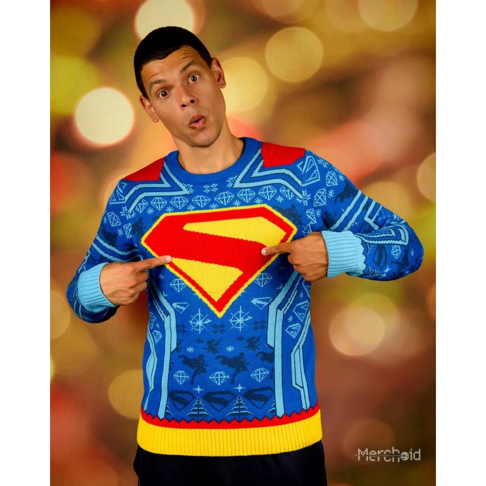 Superman: 2025 Christmas Jumper (Size: XS)