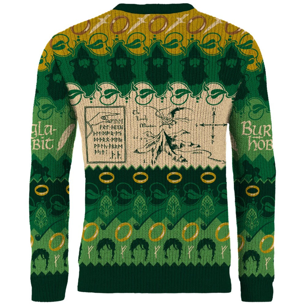 Lord of the Rings: The Shire Christmas Jumper (Size: M)