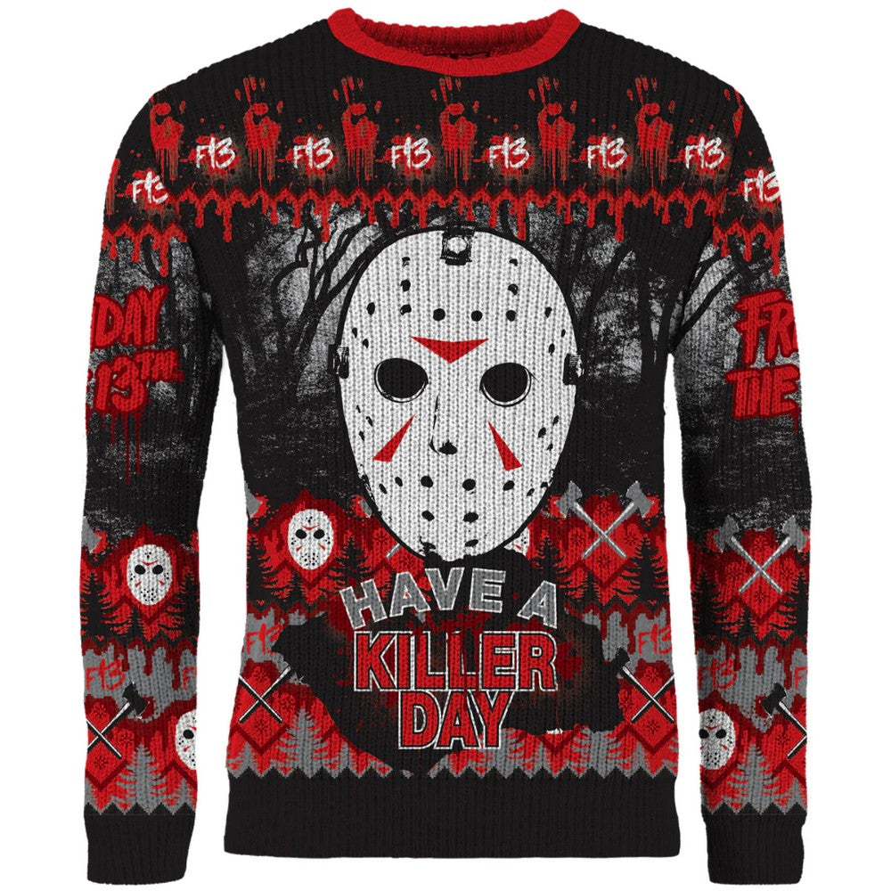Friday the 13th Christmas Jumper (Size: XS)