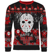 Friday the 13th Christmas Jumper (Size: S)