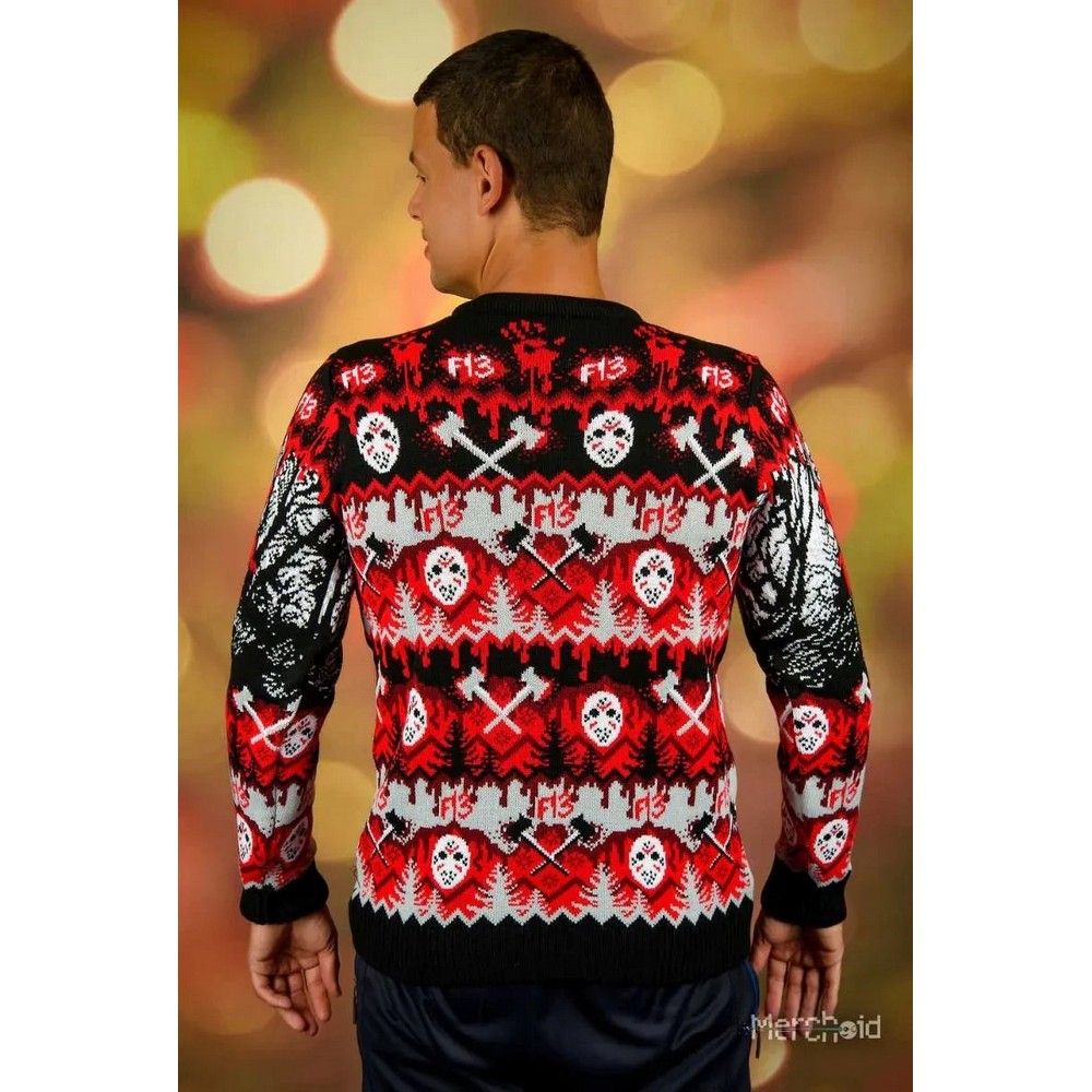 Friday the 13th Christmas Jumper (Size: XXL)