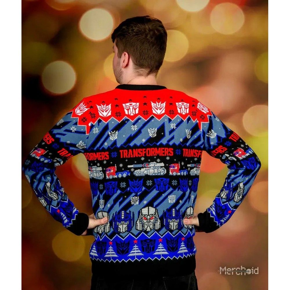 Transformers Christmas Jumper (Size: L)