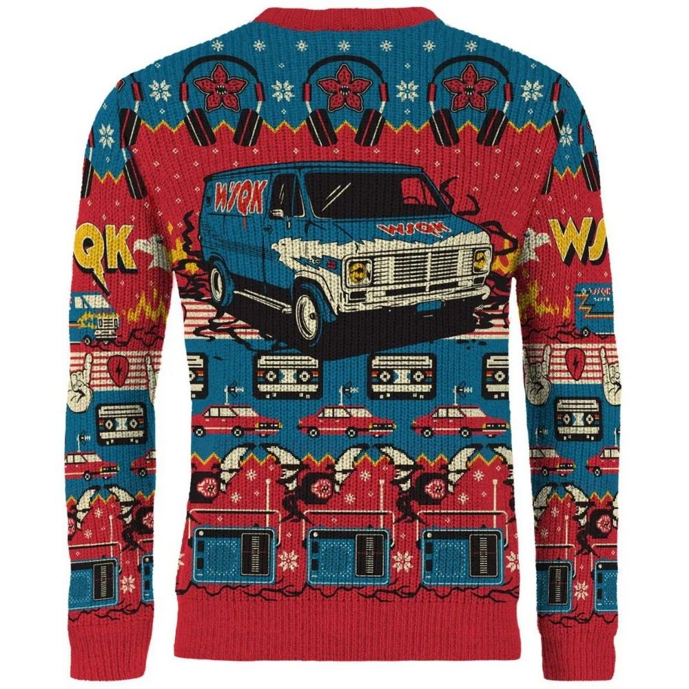 Stranger Things WSQK Christmas Jumper (Size XS)