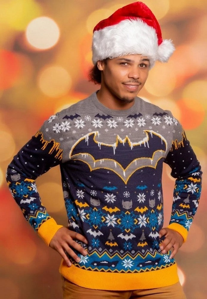 Batman Frosty Christmas Jumper (Size S)