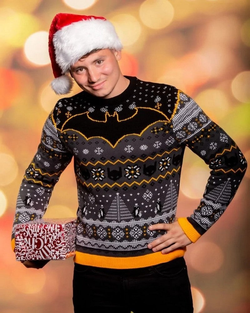 Batman: Penguin Christmas Jumper (Size XL)