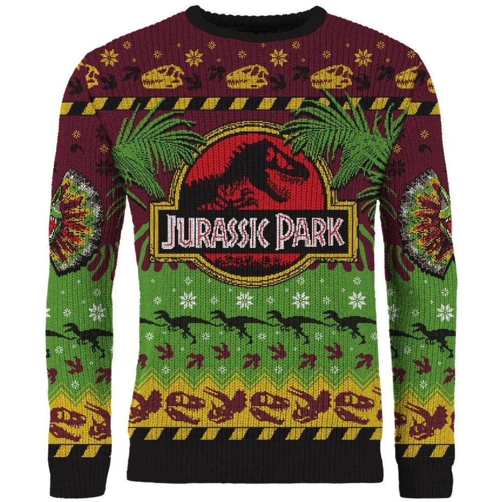 Jurassic Park: Happy Rexmas Christmas Jumper (Size: M)