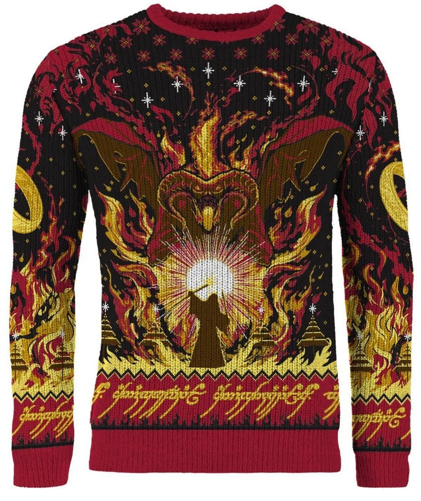 Lord of the Rings: Balrog Christmas Jumper (Size: S)