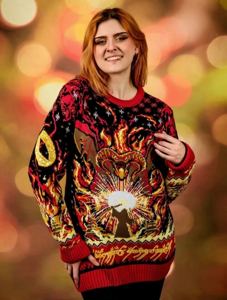 Lord of the Rings: Balrog Christmas Jumper (Size: XXL)