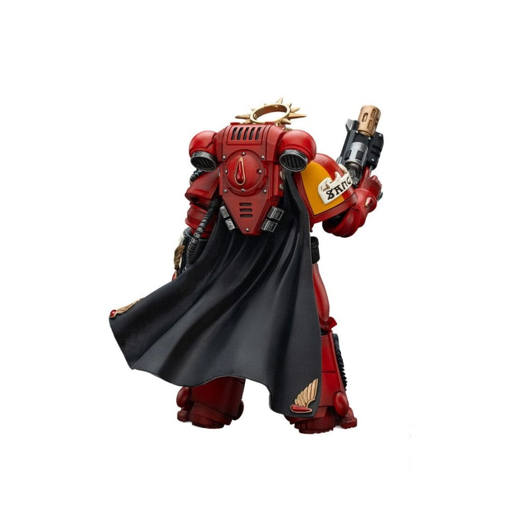 Warhammer Collectibles: 1/18 Scale Blood Angels Captain with Inferno Pistol & Power Fist