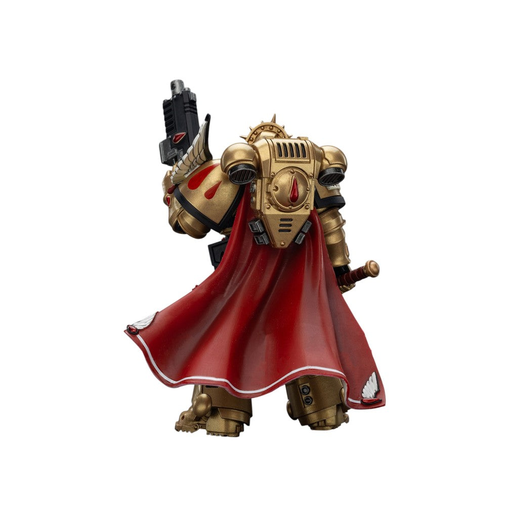 Warhammer Collectibles: 1/18 Scale Blood Angels Captain with Heavy Bolt Pistol & Power Sword