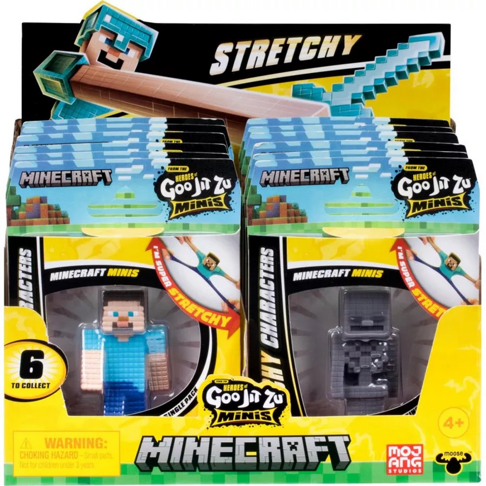 Heroes Of Goo Jit Zu Minecraft S3 Minis Assortment (12)