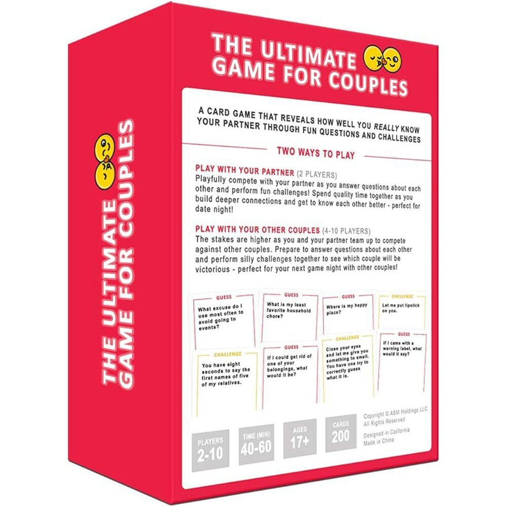 The Ultimate Game For Couples