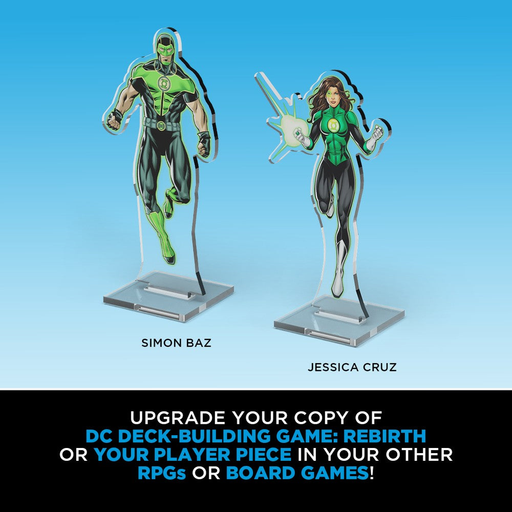 Cryptozoic: DC 2DZ Acrylic Standees: Pack 1 (Batman - The Flash - Simon Baz - Jessica Cruz)