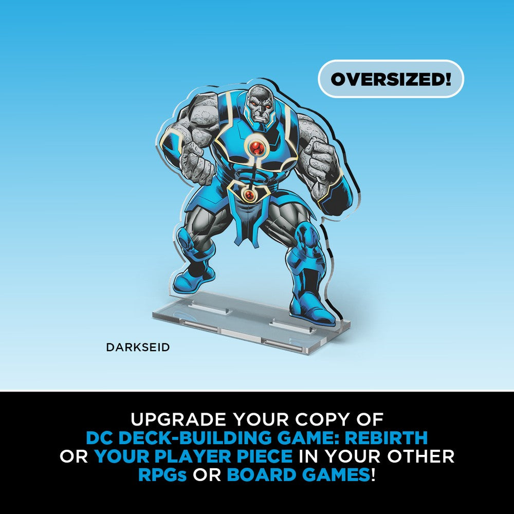 Cryptozoic: DC 2DZ Acrylic Standees: Pack 4 (Oversized Darkseid - The Atom - Vixen)