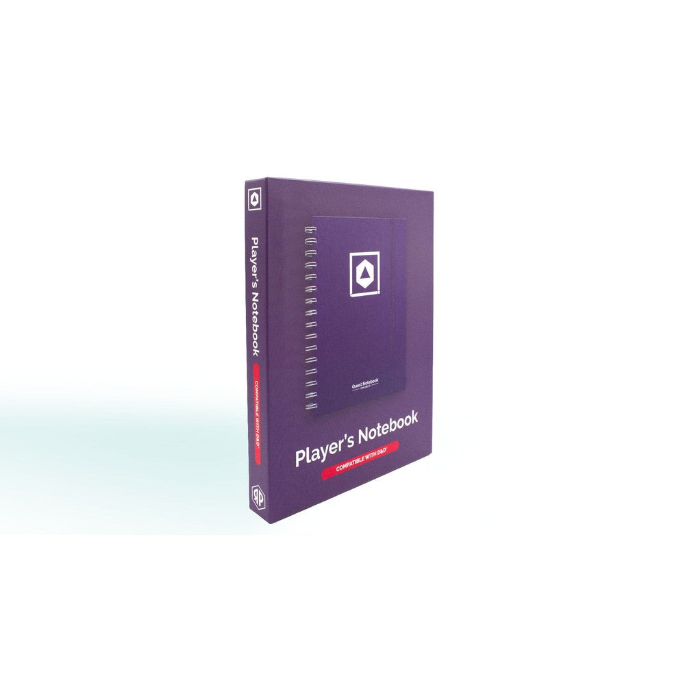 D&D Character Quest Notebook - Mystic Purple