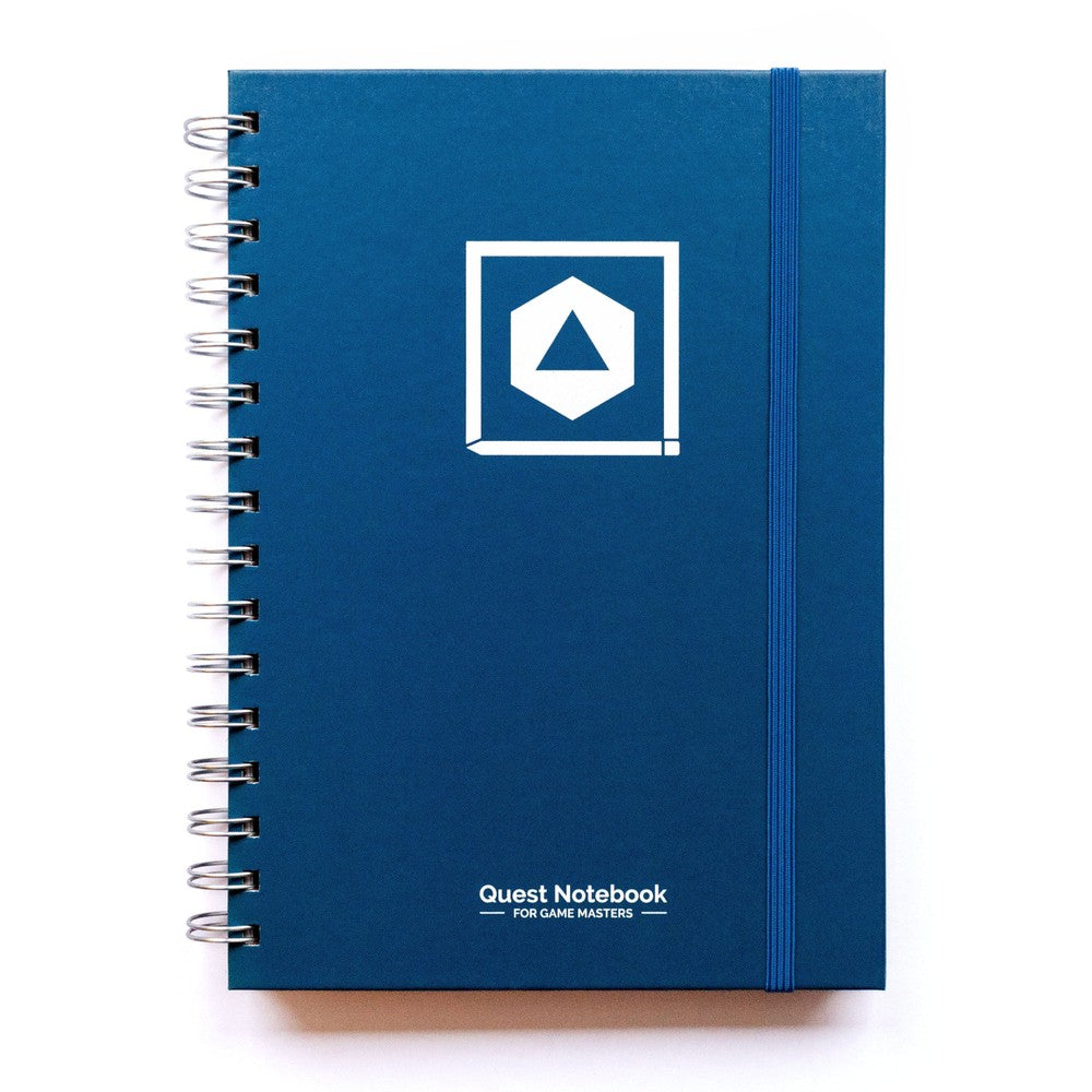 Game Master's Quest Journal - Heroic Blue