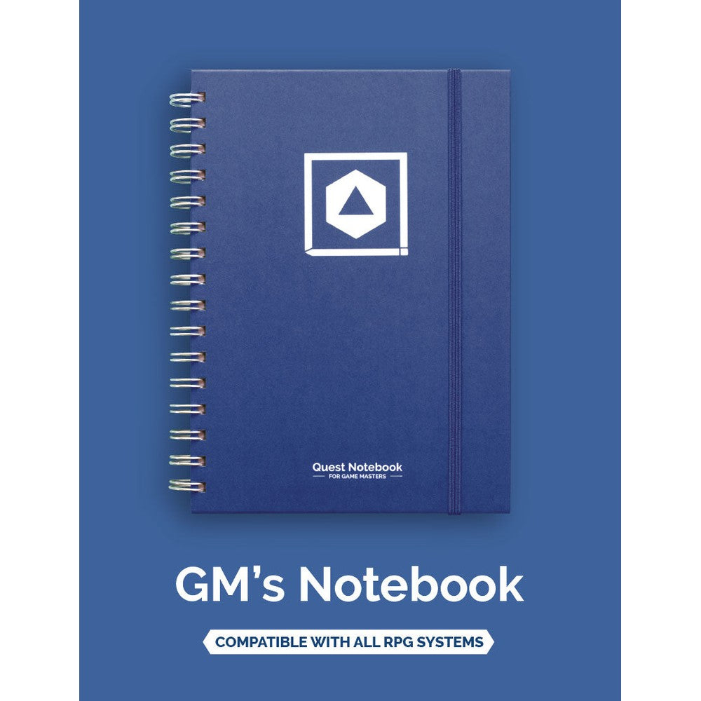 Game Master's Quest Journal - Heroic Blue