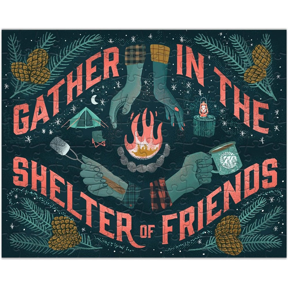 Gather in the Shelter of Friends Firelig