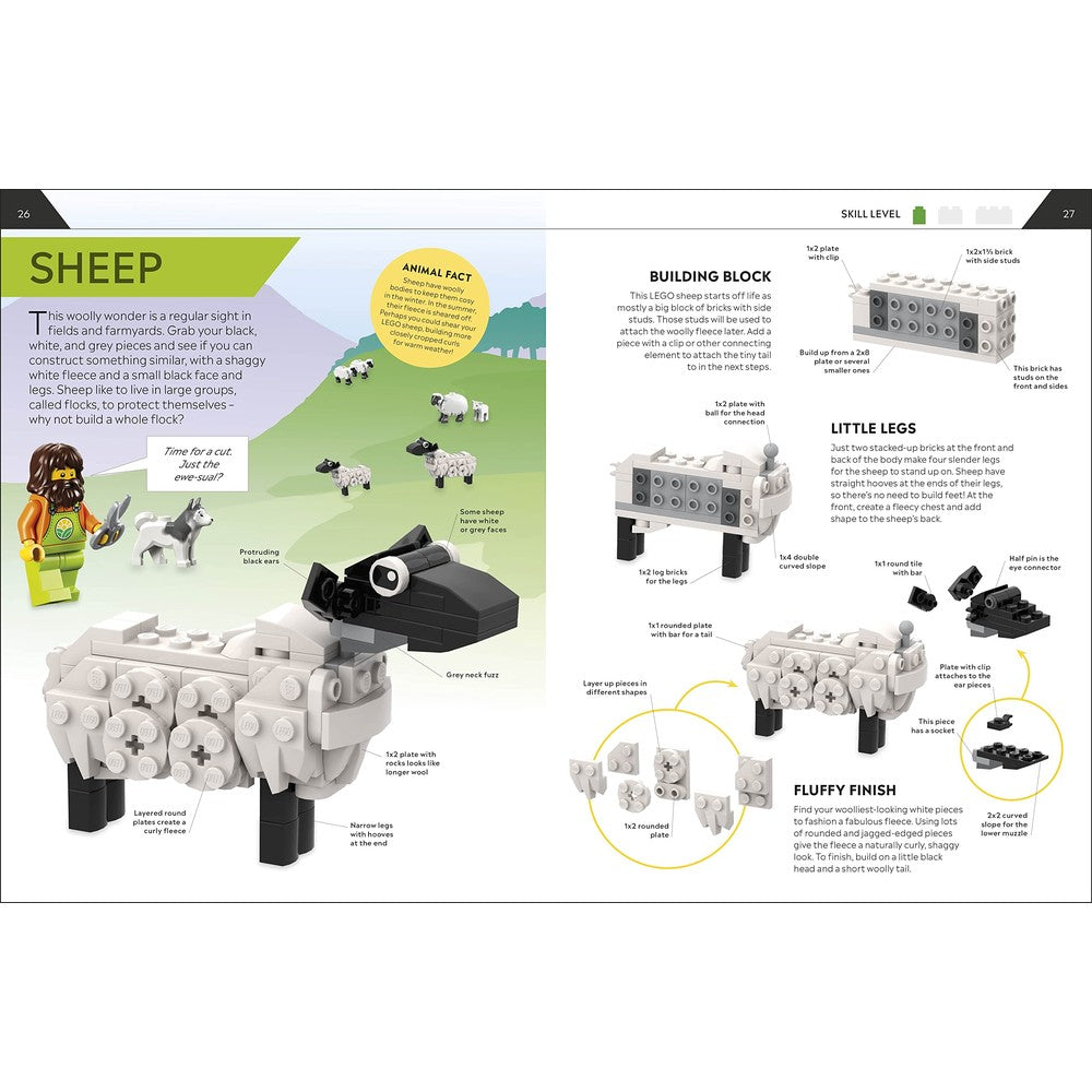 How to Build LEGO Animals