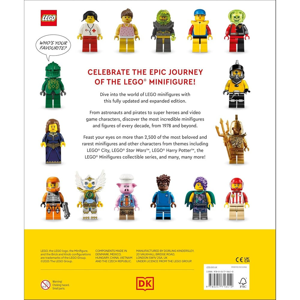 LEGO Minifigure A Visual History Updated